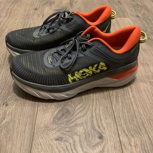 Hoka Bondi 7 Mens Road Running shoes size 9